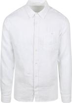 KnowledgeCotton Apparel Overhemd Linnen Wit maat XL Heren, Verzenden, Nieuw, Wit, KnowledgeCotton Apparel