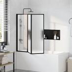 vidaXL Badscherm 3 panelen vouwbaar 117 x 120 cm, Doe-het-zelf en Verbouw, Sanitair, Verzenden, Nieuw