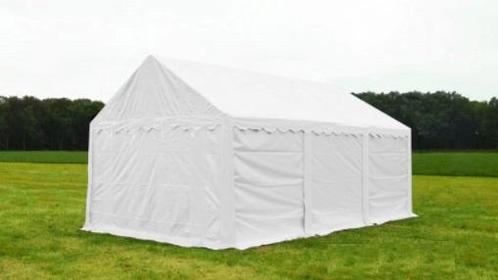 Opslagtent Premium PVC 4x6 mtr in Wit (Opslagtenten), Tuin en Terras, Partytenten, Nieuw, Verzenden