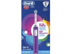 Oral-B Junior - Elektrische tandenborstel - Paars, Verzenden, Zo goed als nieuw