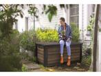 Keter Signature Walnut - Opbergbox tuin 630 L -, Huis en Inrichting, Verzenden, Nieuw