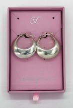 -40% Smashed Lemon  Smashed Lemon 60001 en dikke hoepel oorb, Verzenden, Nieuw, Zilver