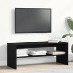 vidaXL Tv-meubel 100x40x40 cm spaanplaat zwart eikenkleurig, Verzenden, Nieuw, Overige houtsoorten