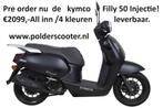 Kymco Filly 50 injectie/bromscooter/kwaliteit /Polderscooter, Nieuw, Benzine, Overige modellen, Maximaal 45 km/u