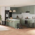 vidaXL Hondenhek inklapbaar 15 panelen 750 cm populierenhout, Dieren en Toebehoren, Verzenden, Nieuw