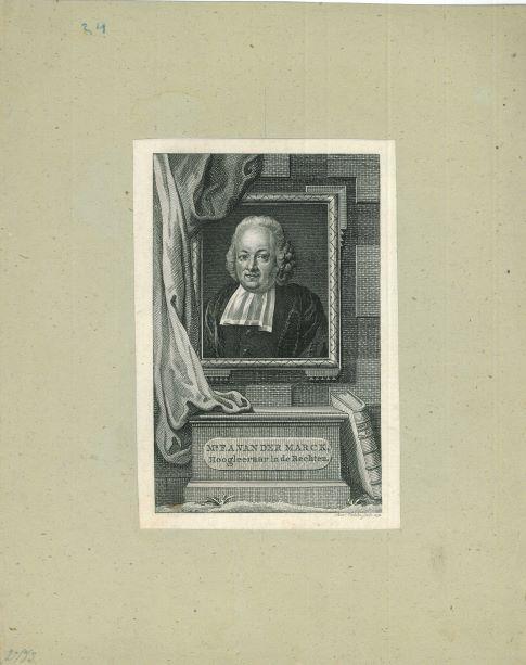 Portrait of Frederik Adolf van der Marck, Antiek en Kunst, Kunst | Etsen en Gravures