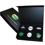 The Beatles Logos - Pin set, Ophalen of Verzenden, Nieuw, Kleding