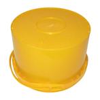 Emmer, 10 liter emmer, kunststof emmer, handvat, geel, Ø32, Ophalen of Verzenden