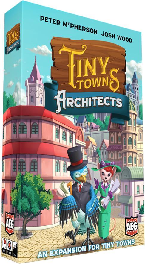 Tiny Towns Architects Expansion | AEG spellen -, Hobby en Vrije tijd, Gezelschapsspellen | Bordspellen, Nieuw, Verzenden