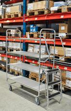 Kongamek etagewagen met 4 verstelbare schappen, lvm. 250 kg, Verzenden