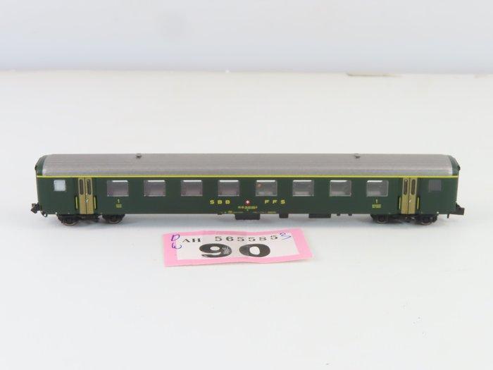 Brawa N - 65200 - Modeltrein personenwagen (1) - 4-assig, Hobby en Vrije tijd, Modeltreinen | N-Spoor