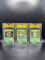 Pokémon - 3 Graded card Ivysaur, Venusaur, Bulbasaur van, Nieuw