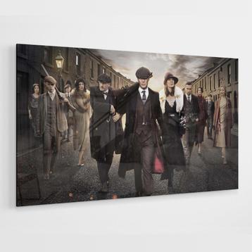 Glasschilderij – Peaky Blinders – 120×80 cm beschikbaar voor biedingen