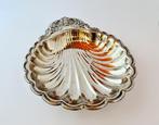 Serveerschaal - Large 36 Cm. Silver-Plated Shell-Shaped