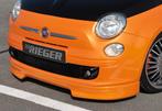 Rieger frontspoiler | 500 (312): 10.07- - 2-drs. | stuk onge, Auto-onderdelen, Carrosserie en Plaatwerk, Verzenden, Nieuw, Fiat