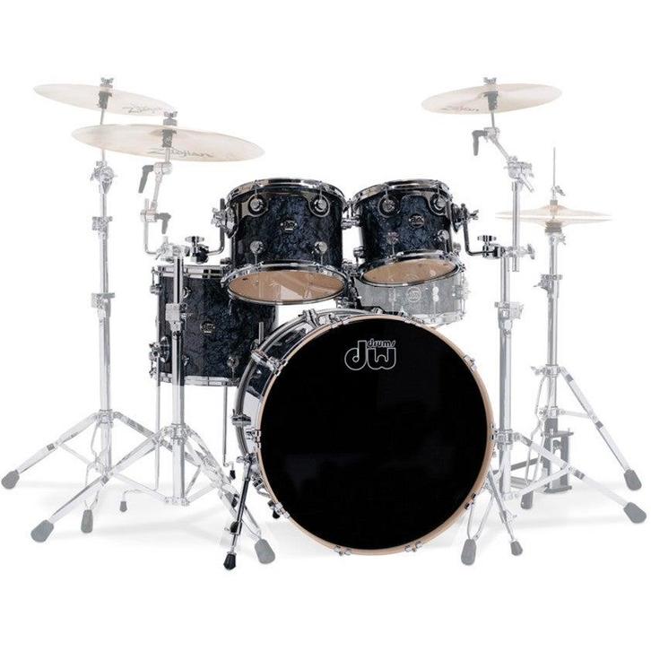 DW Drums Performance Black Diamond 22 4-delige shellset, Muziek en Instrumenten, Drumstellen en Slagwerk, Verzenden