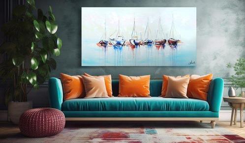 Monika Spiewak - Regatta - XXL, Antiek en Kunst, Kunst | Schilderijen | Modern