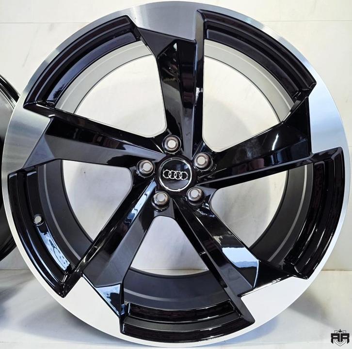 21 inch 5x112 JF Luxury Audi Design H3388F - Gloss Black Mac, Auto-onderdelen, Banden en Velgen, Nieuw, 21 inch, Ophalen of Verzenden