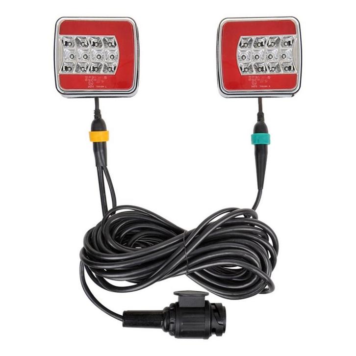 ProPlus Aanhangerverlichtingsset LED - Magneten - 7.5m en..., Auto diversen, Aanhangwagen-onderdelen, Nieuw, Ophalen of Verzenden