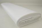 Witte waterafstotende canvas stof  - 10 of 50 meter rol, Hobby en Vrije tijd, Stoffen en Lappen, 120 cm of meer, Wit, Ophalen of Verzenden