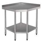 Werktafel &amp;#39;Economy&amp;#39; hoekmodel, afm. 800x600x, Zakelijke goederen, Horeca | Meubilair en Inrichting, Verzenden