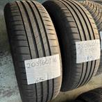 2 x Bridgestone Turanza T005 205-60-16 Zomerbanden 6,5mm, Gebruikt, 16 inch, Band(en), Personenwagen