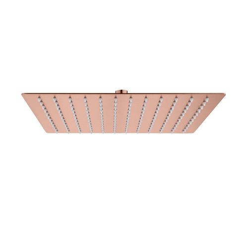 Hoofddouche BWS Colorato Vierkant 30x30 cm Geborsteld Koper, Doe-het-zelf en Verbouw, Sanitair, Kraan, Nieuw, Ophalen of Verzenden