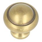 Knop messing antiek 30 mm, Doe-het-zelf en Verbouw, Hang- en Sluitwerk, Ophalen of Verzenden, Nieuw