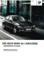 2011 BMW 3 SERIE SEDAN BROCHURE DUITS, Boeken, Auto's | Folders en Tijdschriften, Nieuw, BMW, Author