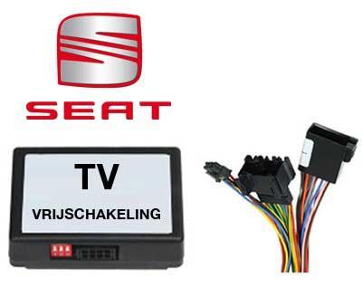 Seat TV DVD vrijschakeling met inbouw, Auto diversen, Auto-accessoires, Nieuw, Verzenden