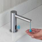 Geborsteld nikkel zeep dispenser, Doe-het-zelf en Verbouw, Sanitair, Nieuw, Overige typen, Verzenden