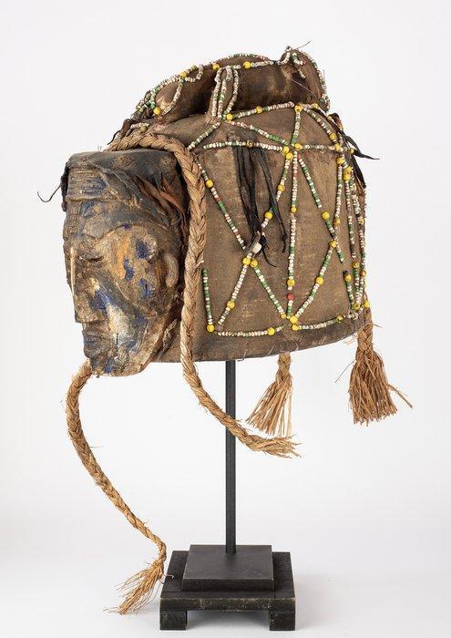 Igbo helm masker - Igbo - Nigeria, Antiek en Kunst, Kunst | Niet-Westerse kunst