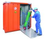 Veilige gas cilinider containers voor een mooie prijs