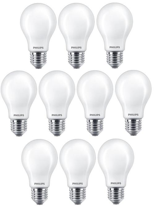 10 stuks Philips LED lamp E27 5.9W 806lm 2700K Mat Dimbaa..., Huis en Inrichting, Lampen | Overige, Nieuw, Ophalen of Verzenden