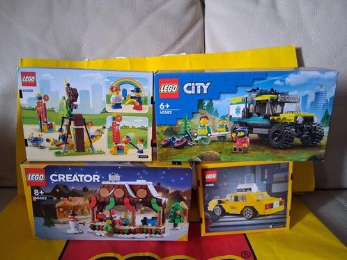 Lego Set - Creator, City - 40529 - 40582 - 40602 - 40468 -, Kinderen en Baby's, Speelgoed | Duplo en Lego
