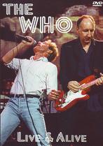 dvd - The Who - Live &amp; Alive, Zo goed als nieuw, Verzenden