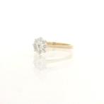 Ring - 18 karaat Geel goud - 0.40ct. tw. Diamant, Nieuw