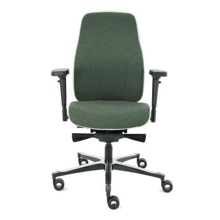 (MDK-107423) Therapod&reg; X2 bureaustoel - olijfgroen/grijs, Huis en Inrichting, Bureaus, Bureau, Nieuw, In hoogte verstelbaar