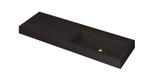 Wastafel INK Momento 1400x450x90 mm Quartz zwart 3421258, Ophalen of Verzenden, Nieuw, Overige typen