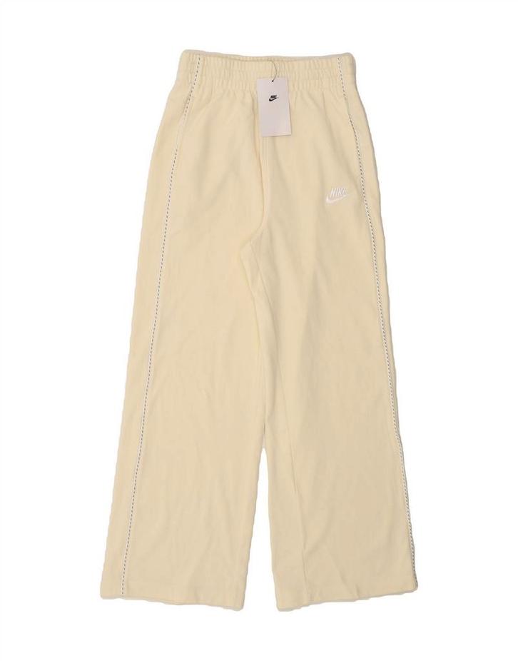 NIKE Girls Tracksuit Trousers 10-11 Years Medium Yellow, Kleding | Dames, Broeken en Pantalons, Verzenden