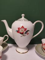 Tuscan - Koffieservies (14) - Poinsettia - Beenderporselein, Antiek en Kunst