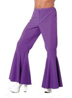 Hippie Broek Paars, Kleding | Heren, Carnavalskleding en Feestkleding, Nieuw, Verzenden