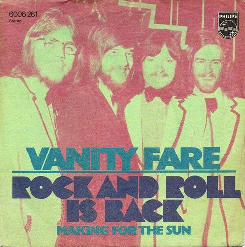 vinyl single 7 inch - Vanity Fare - Rock And Roll Is Back, Cd's en Dvd's, Vinyl Singles, Zo goed als nieuw, Verzenden