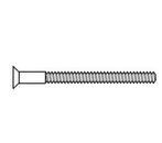 Set van 3 bouten PRIO M6x70mm deurdikte 57-66mm, Verzenden, Nieuw