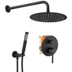 REA Inbouw regendouche - mat zwart - 30 cm - luxe douche-..., Ophalen of Verzenden, Nieuw