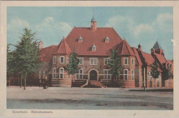 ENSCHEDE - Rijksmuseum, Verzamelen, Ansichtkaarten | Nederland, Verzenden