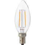 LED Kaarslamp - Filament - E14 Fitting - 4W - Warm Wit 2700K, Huis en Inrichting, Lampen | Losse lampen, Led-lamp, Minder dan 30 watt
