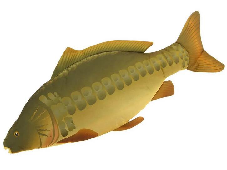 Spiegelkarper Knuffel / Kussen 70 cm - Karper XL, Watersport en Boten, Hengelsport | Karpervissen, Overige typen, Nieuw, Verzenden