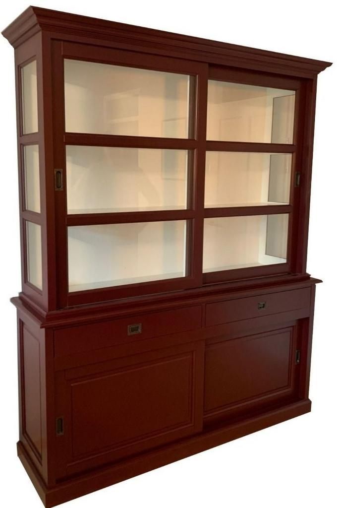 Buffetkast wijnrood Putten 180cm, Huis en Inrichting, Kasten | Buffetkasten, Ophalen of Verzenden