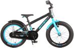 Volare Rocky Kinderfiets - 16 inch - Zwart Blauw - 95% afgem